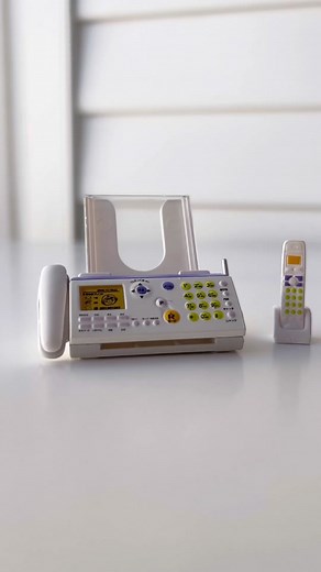 Do you remember Fax machines? Does your office still have one? I’m putting this tiny thing in the new Miniature office that I’m building. #tinything #miniature #onesixthscale #tinyoffice #rement #rementcollector