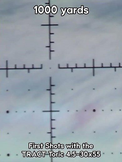 Tract Toric Rifle Optic - First Shots