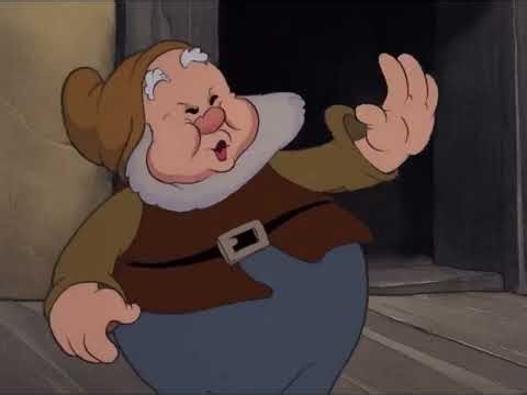 All Happy and Snow White Interactions | Snow White and the Seven Dwarfs (1937)