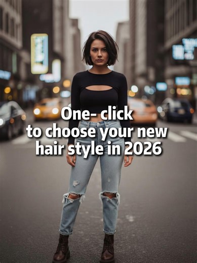 A haircut can change everything. ✂️ Get your 2026 new hair style！