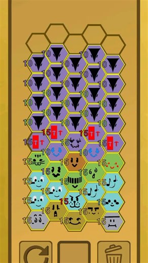 White Hive Composition for 45 Bees Midgame Guide