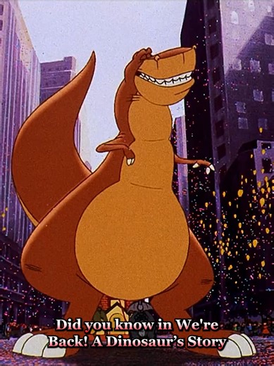 Insightful Facts About We're Back! A Dinosaur's Story