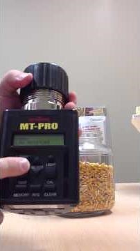 Agratronix MT-Pro Grain Tester quick training session.