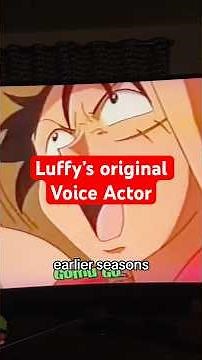 Luffy’s original voice actor #onepiece #onepieceanime #luffy