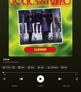 LLORAR – Los Socios del Ritmo ft. Alexander Acha 🎹🕺✨ #Llorar #LosSociosDelRitmo #Cumbia Un clásico indiscutible de la cumbia que renació con una energía renovada. “Llorar” es una pieza que combina la maestría tropical de Los Socios del Ritmo con la potencia vocal de Alexander Acha, logrando un equilibrio perfecto entre la melancolía de su letra y un ritmo irresistible que obliga a bailar. 🎹 La canción narra el dolor de una traición amorosa, pero lo hace a través de un sonido vibrante que se h