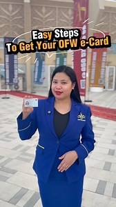 4.9K views · 23 reactions | Tips on how to get an OFW CARD "Your official ID, your access to benefits, your peace of mind."  #ofw #owwa #kabayan #abudhabi | Kabayan Travel and Tourism | Facebook