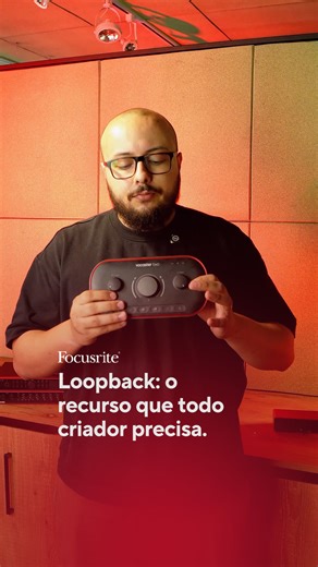 Focusrite Brasil | O Loopback é um recurso muito bacana, que transforma sua interface em uma central de criação. Presente tanto na Scarlett quanto na... | Instagram