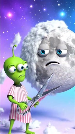 👽 Moon Haircut Disaster! ✂️