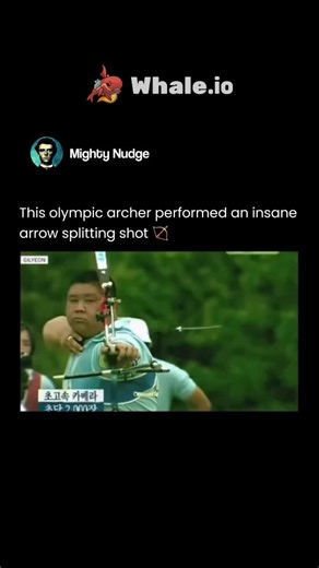 MIGHTY | An Olympic archer recently pulled off a shot so unreal it looked like it belonged in a movie. In a single, perfectly controlled release,... | Instagram