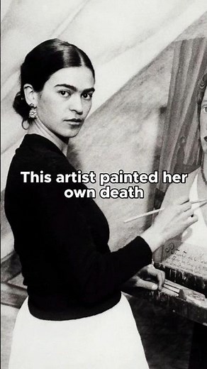 Artist Who Painted Her own Death #artist #fridakahlo