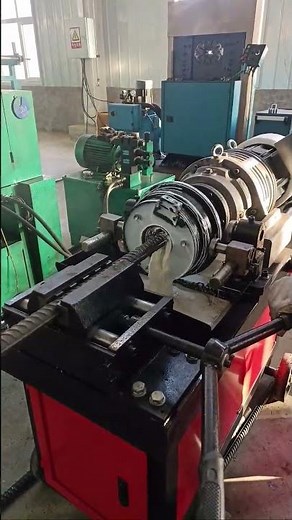 BST chaser threading machine especially process 40mm rebar