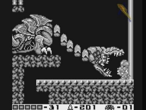 Metroid II: Return of Samus 100% Walkthrough - Part 35 - Vs. Queen Metroid - Ending