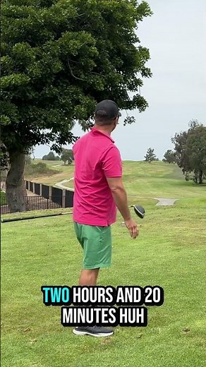 the fastest pre shot routine you've ever seen