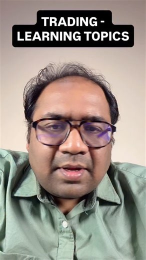 Manish Kumar Singh on Instagram: "Learning topics in Trading"