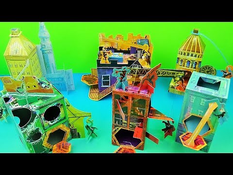 2023 SPIDER-MAN ACROSS THE SPIDER-VERSE MOVIE SET OF 6 BURGER KING COLLECTORS TOYS VIDEO REVIEW