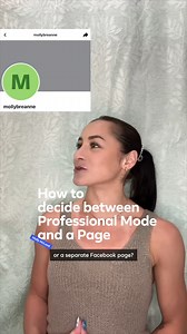 Anyone can become a creator by turning on Professional Mode for your Facebook profile, or creating a Facebook Page. Here's how to decide between the two 🤔 for Creators