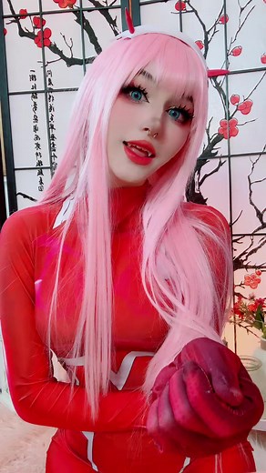 Celebrating 18 Years with Zero Two Cosplay | Anime Gamer Girl