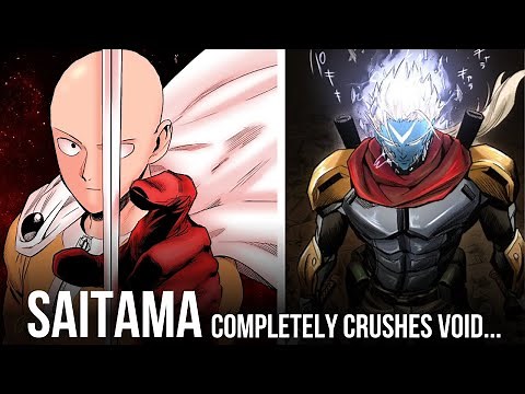 SAITAMA completely crushed empty void !! | ONE PUNCH MAN