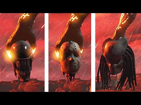 All Heads Thrown Into Jinsei Volcano By Corrupted Shinnok! | Mortal Kombat X