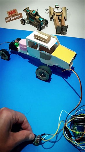 DIY | How To Make Car With Arduino | Project car with arduino #arduino #diy #diycrafts