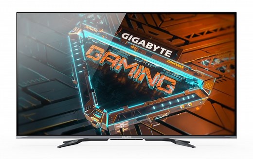 GIGABYTE S55U gaming monitor: 55-inch 4K 120Hz with Android OS