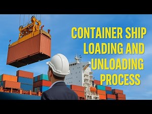 How Containers Are Loaded & Unloaded on Ships | Ship par container kaise load hota hai