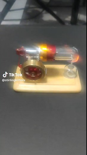 Mini Stirling Engine Model for Hobbyists