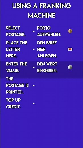 German Post Office Tech 📮 | How to Use a Franking Machine