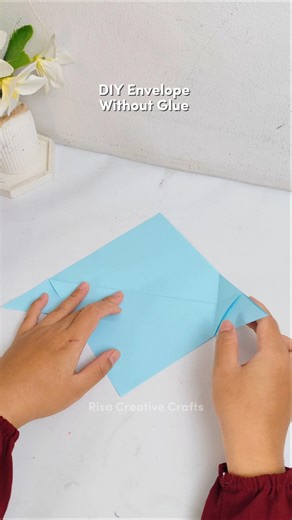 DIY Envelope Without Glue #papercrafts