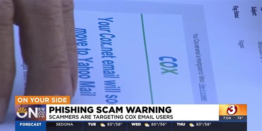 Beware of this phishing scam: fraudsters targeting Cox email users