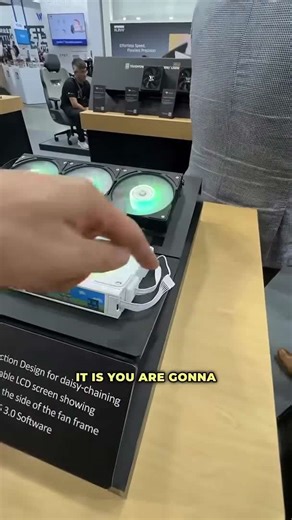 RGB Fans With LCDs in Them!?