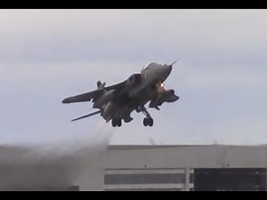 Indian Air Force - Jaguar Fighter Jets Taking Off