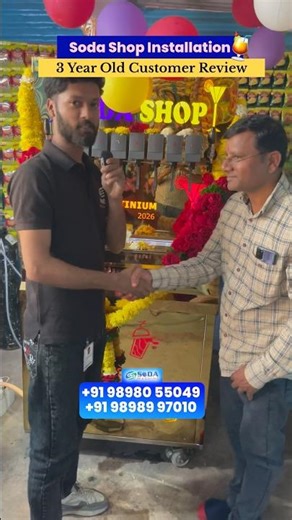 SS Soda Machine ka demo bana har ek customer ka favourite! Taste, speed aur profit – sab ek saath! ✨