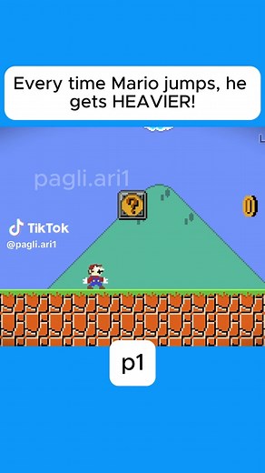 Every Time Mario Jumps He Gets Heavier — Funny Super Mario Short