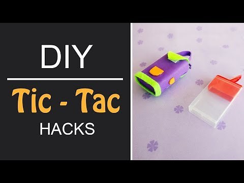 10 Creative Ways to Reuse TicTac Boxes | Best DIY Video | 1 Minute Crafts