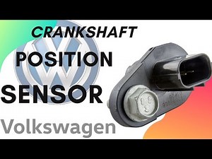 Crankshaft position sensor location on 1.9 TDI VAG engine