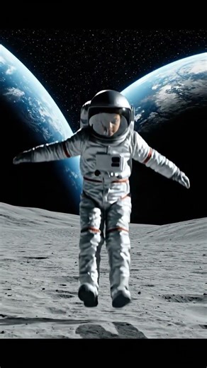 astronaut walking on the moon|#kids #short #shorts #viral