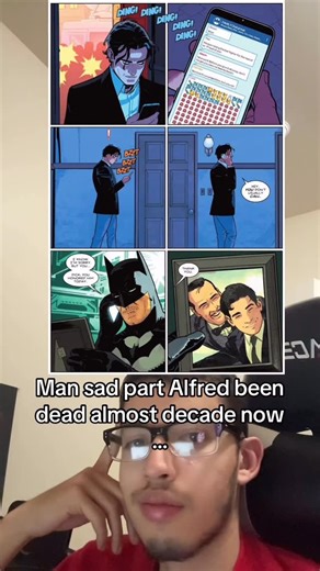 DA Francisco on Instagram: "Sad times #dc #dcu #dcfan #nightwing #dcuniverse #batman #comicbook #comicvideo #nightwingcomics #batfamily #reels #explorepage #explorepage✨ #viral"