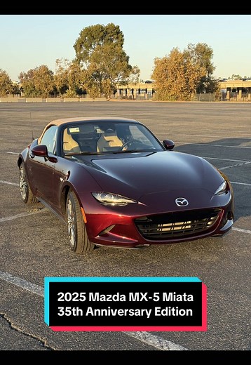 2025 Mazda MX-5 Miata 35th Anniversary Edition