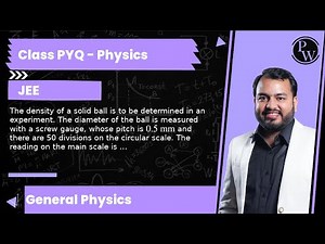 The density of a solid ball is to be determined in an experiment. The diameter of the ball is mea...