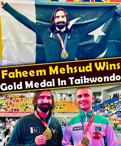 597K views · 10K reactions | Faheem Mehsud from south Waziristan won gold medal on international Taekwondo Championship 2024 . . . #faheemmehsud #goldmedal #Pakistan #Waziristan #SouthWaziristan #pakistancricketteam #ArshadNadeem #taekwondotraining #taekwondo #apexsports | Apex Sports | Facebook
