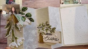 1.5K views · 31 reactions | Here is my Cheer Corner video for this week. I'm using the sketches from page 16 of the Stampin'Up! Holiday mini catalog. I combine a few elements: embossing folders, Reindeer Days Memories & More cards, Ephemera Joyful Sayings Pack and Joyful Images, gold ribbon and Shepherd's Care stamp set. Enjoy!! | The Pampered Stamper | Facebook