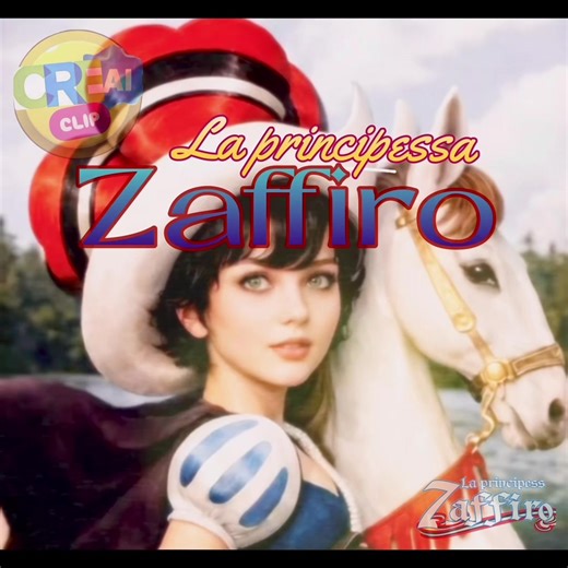 🔵 LA PRINCIPESSA ZAFFIRO action movie in ai 🎵 La celebre sigla italiana dell'anime La principessa Zaffiro, intitolata