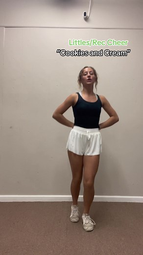 Mini rec cheer !! Callout: “Cookies and Cream” ! General cheer no need to change any words - Originally made for Rec Pre-K to 5th grade cheerleaders 📣 #cheerskills #cheerideas #cheerleader #dance #cheerleading #cheerleaders #minicheer #sidelinecheerideas - I had this idea to post a couple cheers here incase new or seasoned coaches needed ideas, looking for change, or want to update their lists!