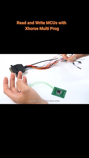 How to read and write MCUs with Xhorse Multi Prog #obd365 #obd2 #obd2scanner #xhorse #multiprog #programmer #mcu #cartools #fyp