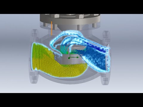 Stop valve working animation | shutoff valve | working of valve |