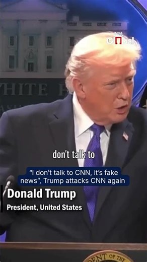 I Don’t Talk To CNN, It's Fake News: Trump Refuses CNN Question | #donaldtrump #cnn #tariffs