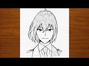 How to draw Yuri from the anime Spy x Family Yuri Briar's step-by-step design