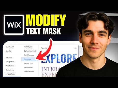How to Add and Edit a Text Mask in Wix Studio (Tutorial 2026)