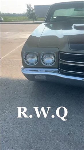 1970 Chevelle SS with a 383 Stroker w/ 6 piston Wilwood brakes